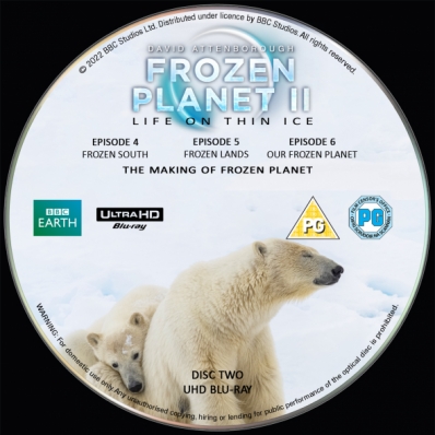 BBC Frozen Planet II; disc 2