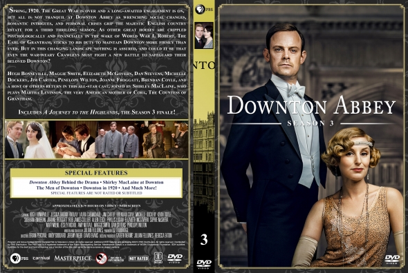 Downton Abbey - Season 3 (spanning spine)