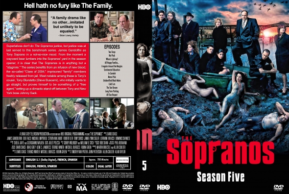 The Sopranos - Season 5 (spanning spine)