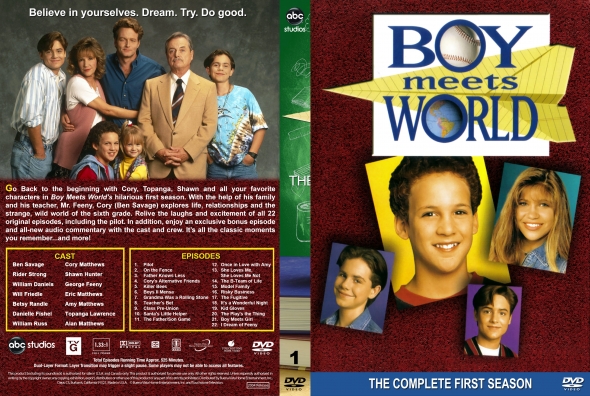 Boy Meets World - Season 1 (spanning spine)