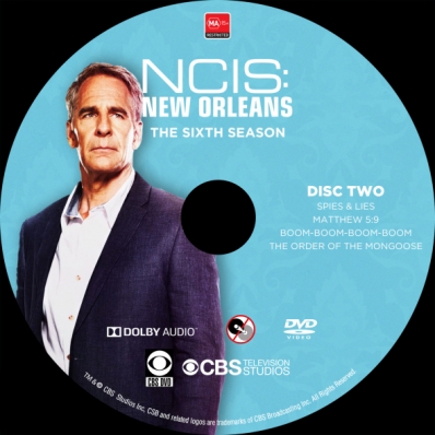 NCIS: New Orleans - Season 6; disc 2