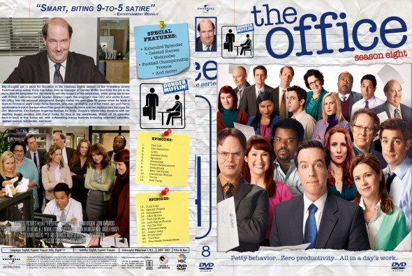 The Office - Season 8 (spanning spine)