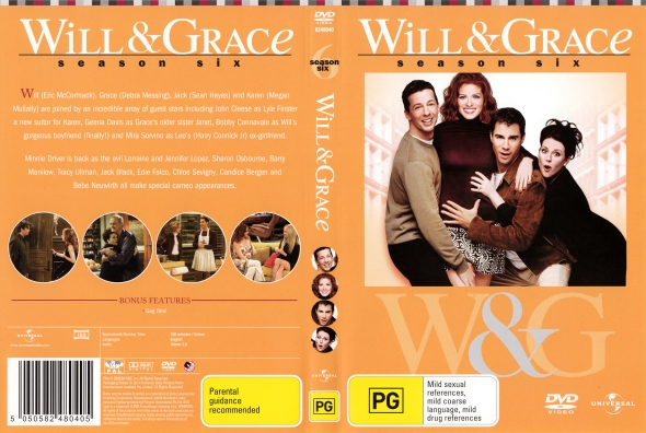 CoverCity - DVD Covers & Labels - Will & Grace - Season 6
