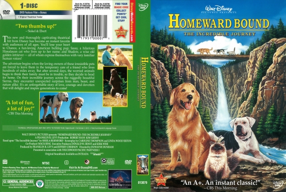 Homeward Bound: The Incredible Journey