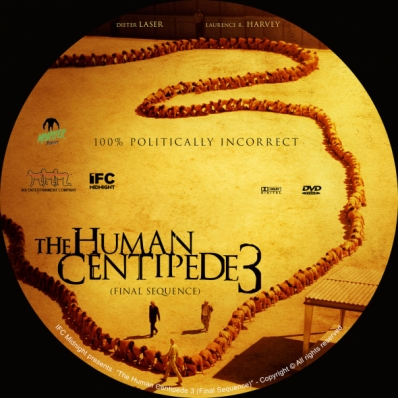 covercity - dvd covers & labels - the human centipede iii
