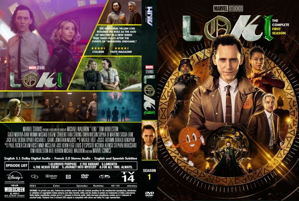 Loki Season 1 Custom Blu-ray Cover DOWNLOAD 