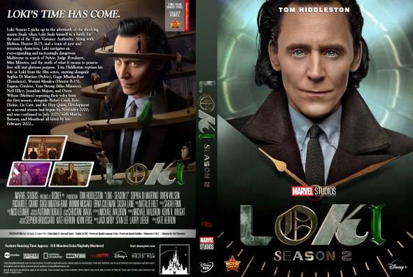 CoverCity - DVD Covers & Labels - Loki - Season 2 CoverCity - DVD Covers & Labels - Loki - Season 2