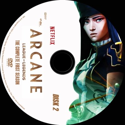 Arcane: League of Legends - Season 1; disk 2