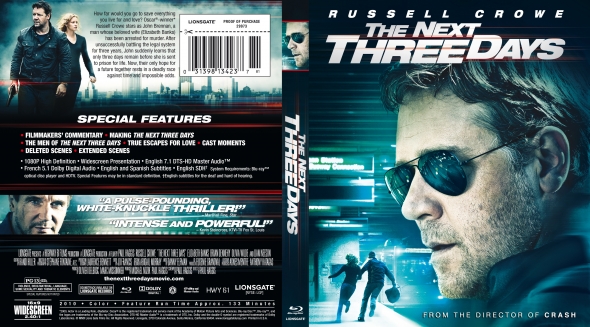 CoverCity - DVD Covers & Labels - The Next Three Days