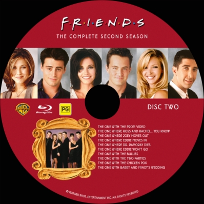Friends - Season 2; disc 2