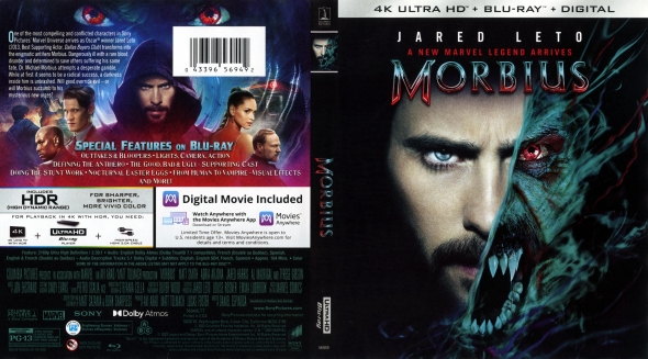 CoverCity - DVD Covers & Labels - Morbius 4K