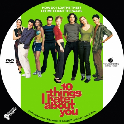 Covercity Dvd Covers Labels 10 Things I Hate About You