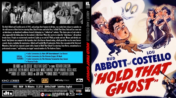 Abbott And Costello : Hold That Ghost 4K