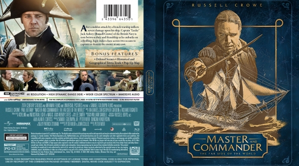 Master and Commander: The Far Side of the World 4K