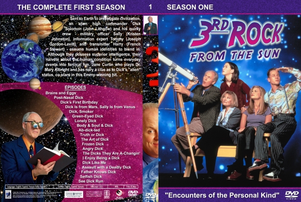 3rd Rock from the Sun - Season 1 (spanning spine)