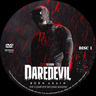 Daredevil: Born Again - Season 2; disc 1