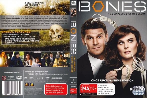 CoverCity - DVD Covers & Labels - Bones - Season 8