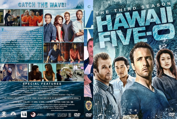 Hawaii Five-O - Season 3 (spanning spine)