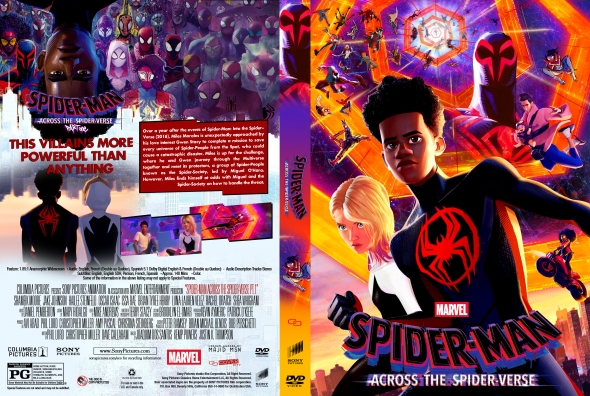 CoverCity - DVD Covers & Labels - Spider-Man: Across the Spider-Verse