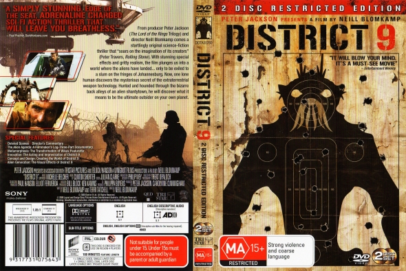 Covercity Dvd Covers Labels District 9