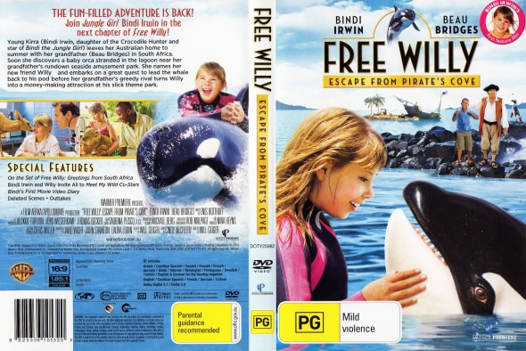 CoverCity DVD Covers Labels Free Willy: Escape from Pirate #39 s Cove