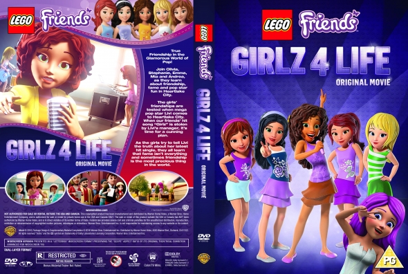Lego friends girlz deals 4 life dvd
