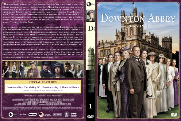 Downton Abbey - Season 1 (spanning spine)