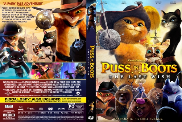 Covercity Dvd Covers And Labels Puss In Boots The Last Wish