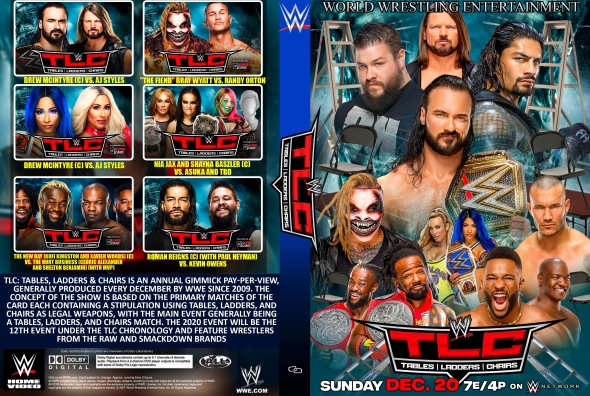 Covercity Dvd Covers Labels Wwe Tlc Tables Ladders Chairs