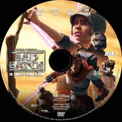 Star Wars: The Bad Batch - Season 2; disk 1