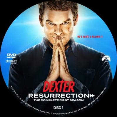 Dexter: Resurrection - Season 1; disc 1