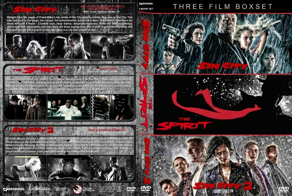 Sin City / The Spirit / Sin City 2 Triple Feature