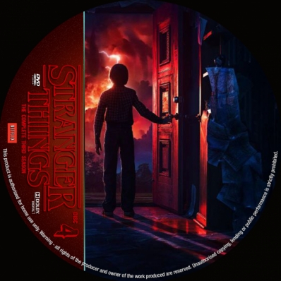 CoverCity - DVD Covers & Labels - Stranger Things - Season 3; disc 4