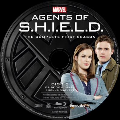 Agents of S.H.I.E.L.D. - Season 1; disc 5
