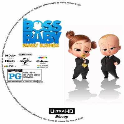 The Boss Baby: Family Business 4K