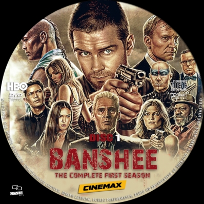 Banshee Dvd Label