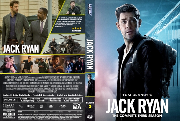 Tom Clancy's Jack Ryan - Season Three (dvd)