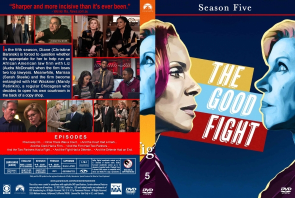 The Good Fight - Season 5 (spanning spine)