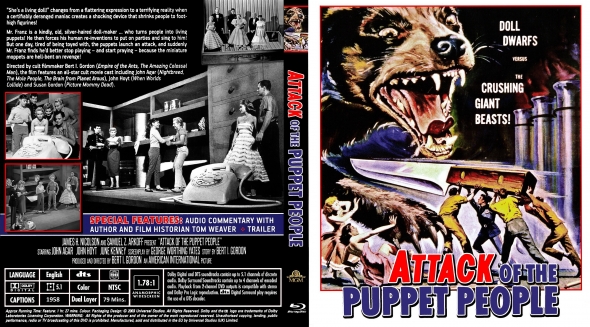 Covercity Dvd Covers Labels Attack Of The Puppet People