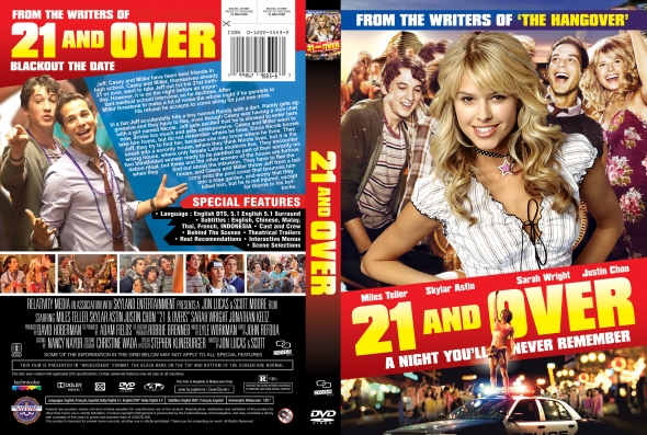 21 and over dvd