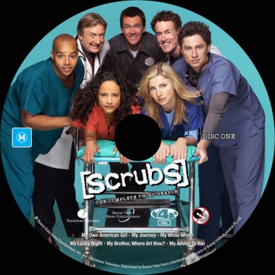 CoverCity - DVD Covers & Labels - Scrubs - Season 3; disc 1