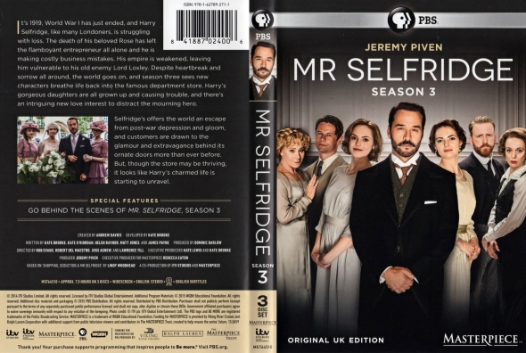 Mr Selfridge - Season 3