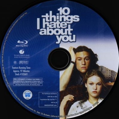 Covercity Dvd Covers Labels 10 Things I Hate About You