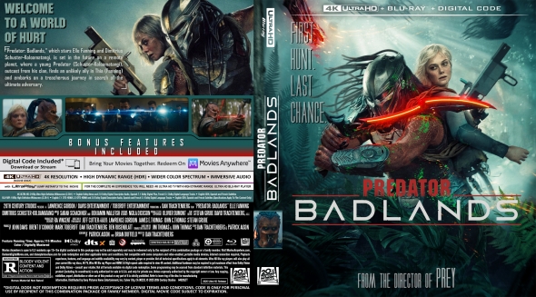 Predator Badlands 4K