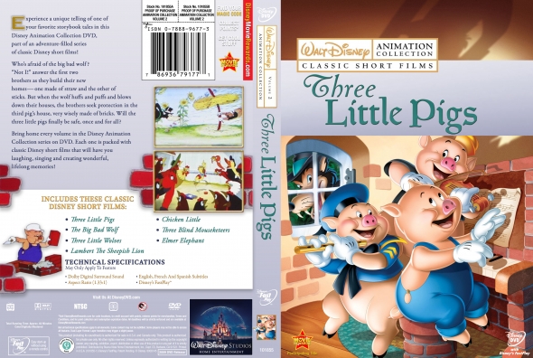 Walt Disney Animation - Volume 2; Three Little Pigs