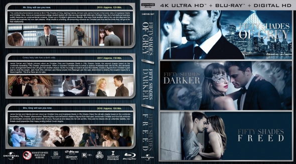 Fifty Shades of Grey / Darker / Freed Triple Feature 4K
