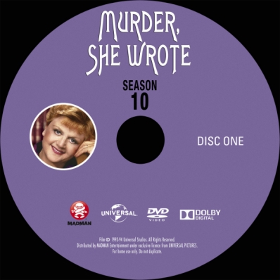 Murder, She Wrote - Season 10; disc 1