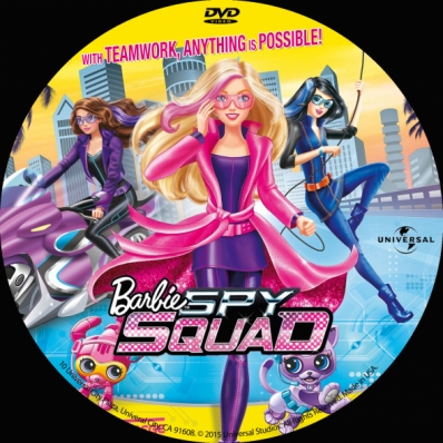 barbie spy squad dvd