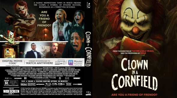 Clown in a Cornfield