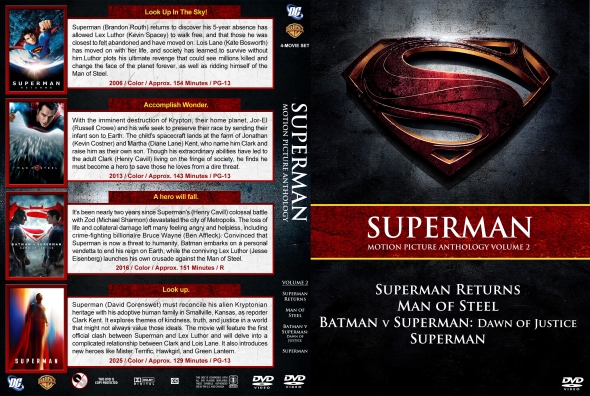 Superman Motion Picture Anthology - Volume 2